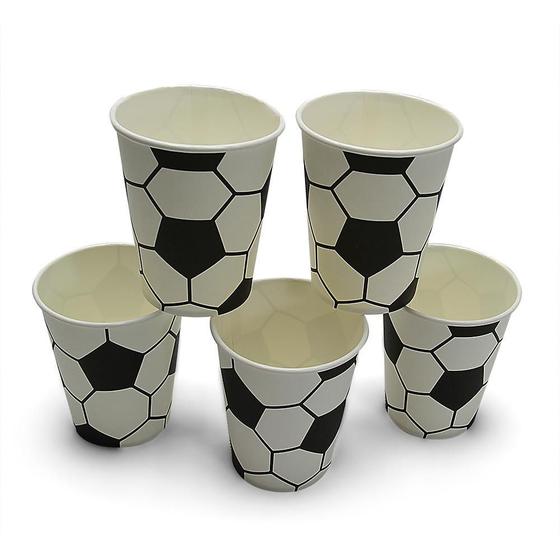 Imagem de Copo De Papel Com 270ml Prático E Seguro 10 Unidades SilverFestas