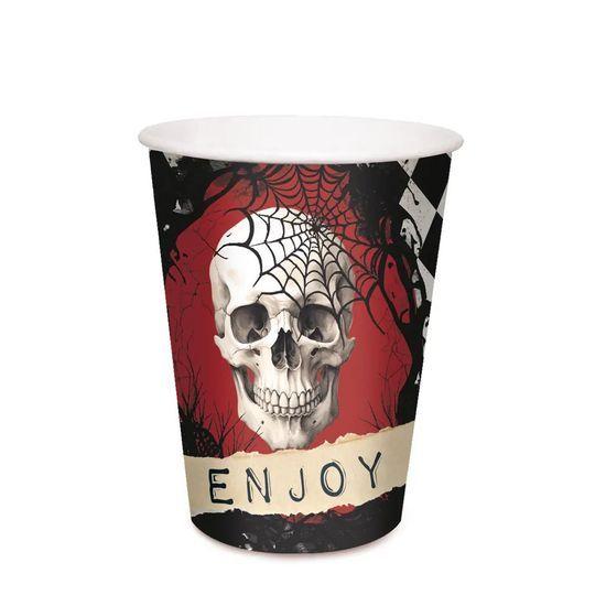 Imagem de Copo de Papel Welcome Halloween 240ml - 8 Un