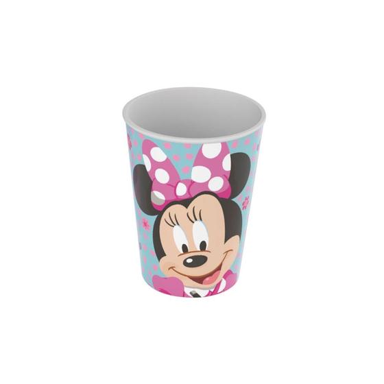 Imagem de Copo de Plástico Festa Minnie Rosa 320Ml - Plasútil - Rizzo Festas