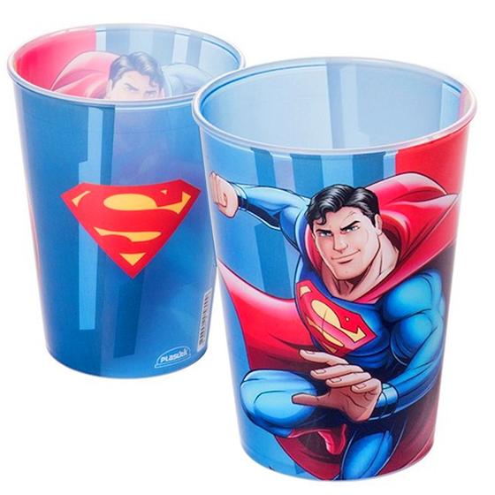Imagem de Copo de Suco do Super Homem Premium 320ML Plasútil