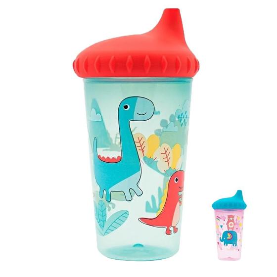 Imagem de Copo de transição bebe infantil água antivazamento treinamento 300 ml