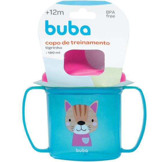 Imagem de Copo De Treinamento Gatinho Para Bebês 180ml 12647 Buba