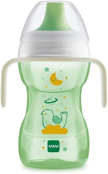 Imagem de Copo de Treinamento MAM Fun To Drink Verde 8+ Meses 270ml