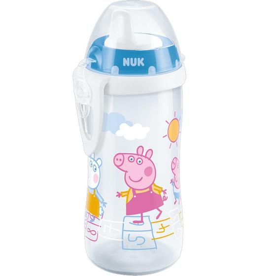 Imagem de Copo de Treinamento Nuk Kiddy Cup Peppa Pig 300ml 12M+