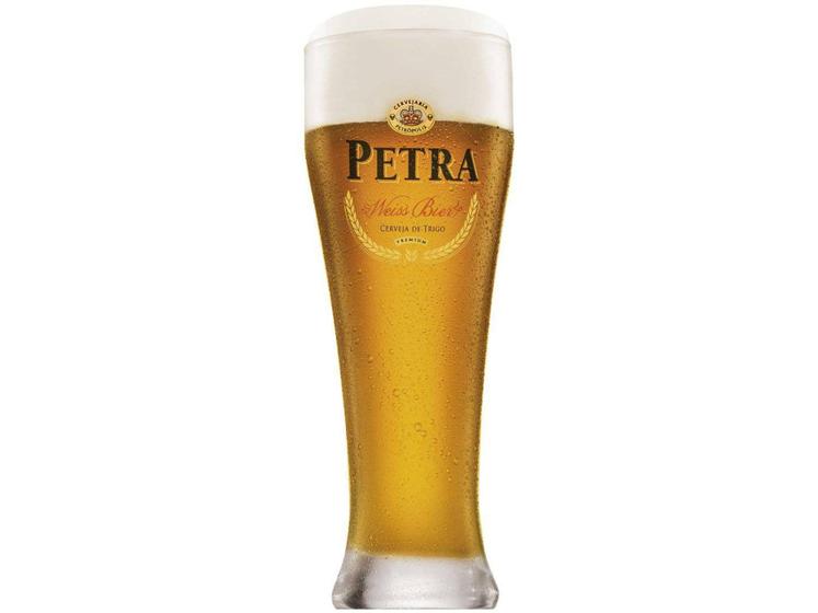 Imagem de Copo de Vidro 570ml Ruvolo - Cervejaria Petrópolis Petra Weiss Bier