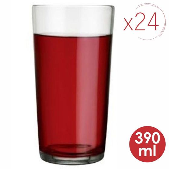 Imagem de Copo de Vidro Bar Long Drink 390ml Ref. 2603 Cx/24 Nadir