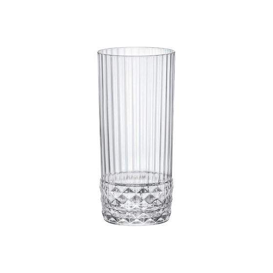 Imagem de Copo De Vidro Bormioli Rocco Para Água e Suco 490 ml America 20s 1 Peça