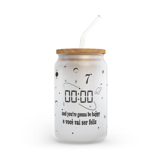 Imagem de Copo de Vidro BTS O' Clock