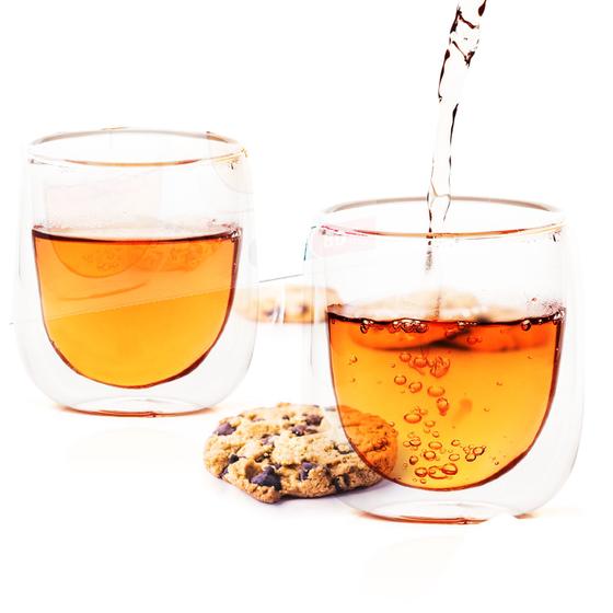 Imagem de Copo De Vidro Duplo Soft 250ml 2pcs - Dolce Home