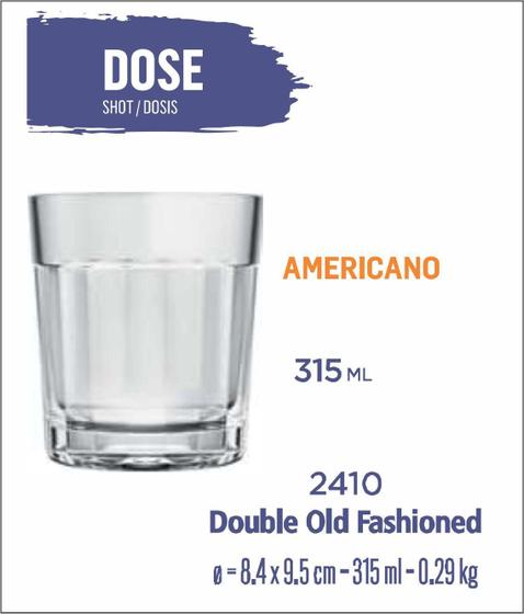 Imagem de Copo De Vidro -  Whisky Americano 315ml