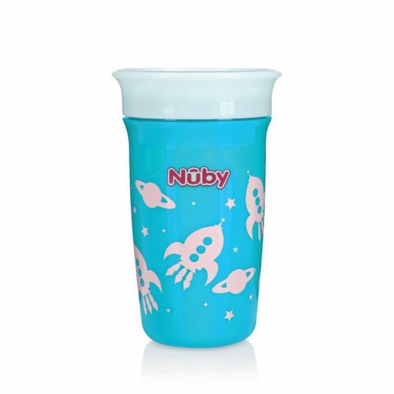 Imagem de Copo Decorado 360 Nûby 300ml Azul