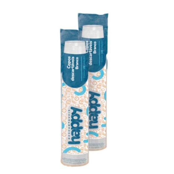 Imagem de Copo Desc Happy Trn 180ml 100un