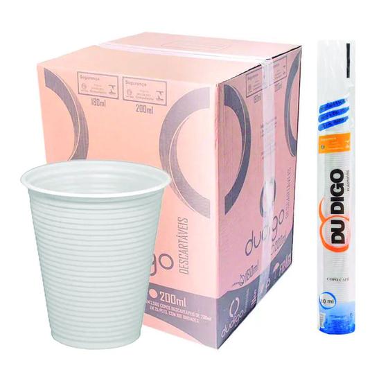 Imagem de Copo Descartavel 180Ml Caixa Com 2500 Copos Dudigo