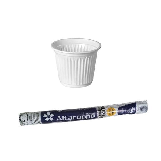 Imagem de Copo Descartável Altacoppo 50Ml 100 Unidades Pratico