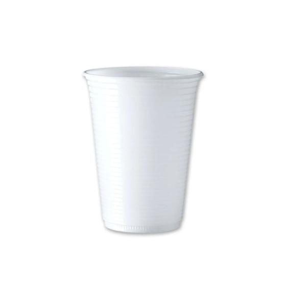 Imagem de Copo Descartável Branco de Festa - 250ml - 100 Unidades