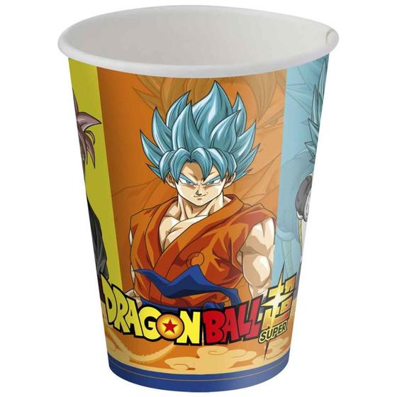 Imagem de Copo Descartável Personalizado Dragon Ball pra Festa de Aniversário