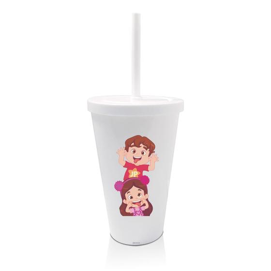 Imagem de Copo Dia Das Crianças 550Ml Jp E Maria Clara