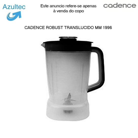 Imagem de COPO DO LIQUIDIFICADOR CADENCE ROBUST TRANSLUCIDO Código: 7949