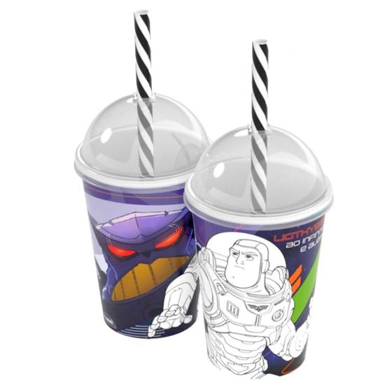 Imagem de Copo do Toy Story Buzz Lightyear Shake para Colorir - 1 Unidade