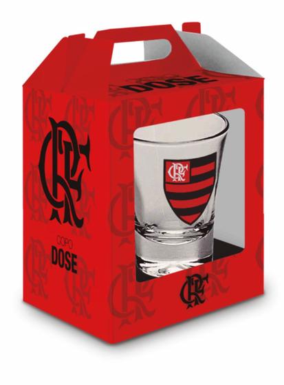 Imagem de Copo Dose Shot 60ml Flamengo Mengao Presente Criativo Divertido