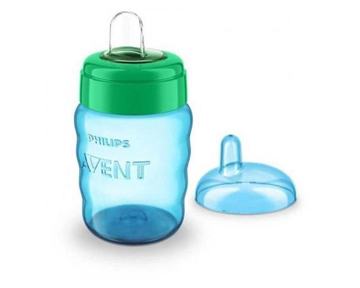Imagem de Copo Easy Sip Cup Com Bico De Silicone Philips Avent 260Ml Menino