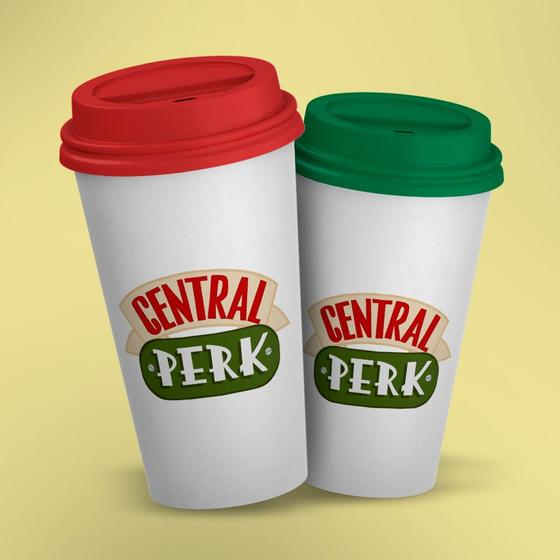 Imagem de Copo ECO Bucks Branco Central Perk