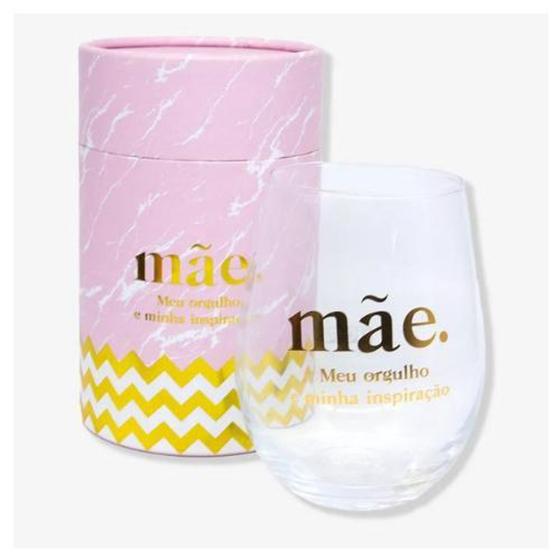 Imagem de Copo Egg Glass c/ Round Box 450ml mãe Minha Inspiração ZonaCriativa