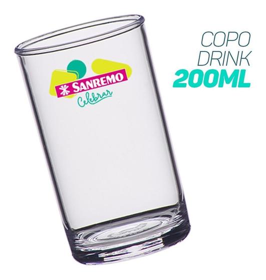 Imagem de Copo em PS Para Suco E Drinks 200ml Sanremo