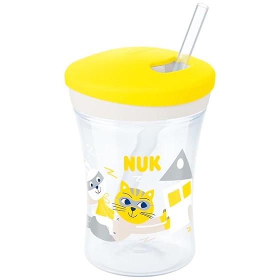 Imagem de Copo Evolution Action Cup 230Ml (12M+) Amarelo - Nuk