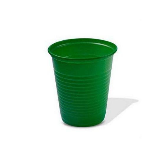 Imagem de Copo Festa Descartável 200ml Verde Escuro 50 unidades Trik Trik