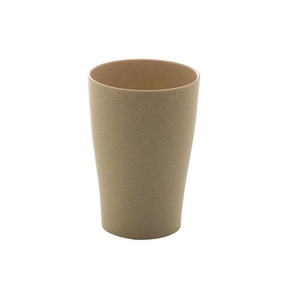 Imagem de Copo Fibra de Bambu e PP Lines Bege 300ml Lyor