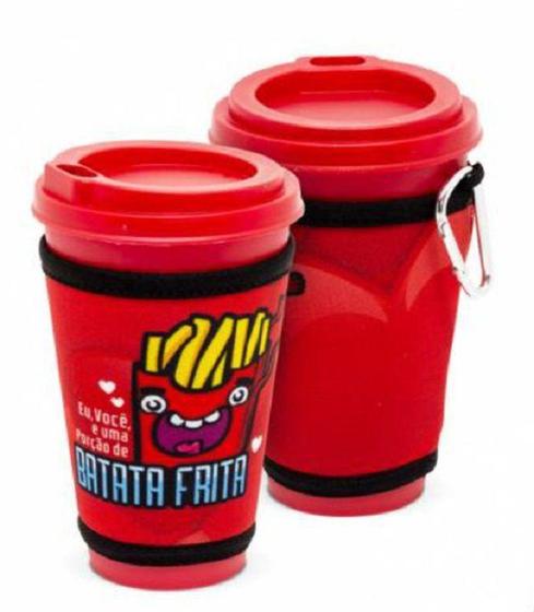 Imagem de Copo Fun com cinta "TODO AMOR É UMA DELICIA" - Kathavento