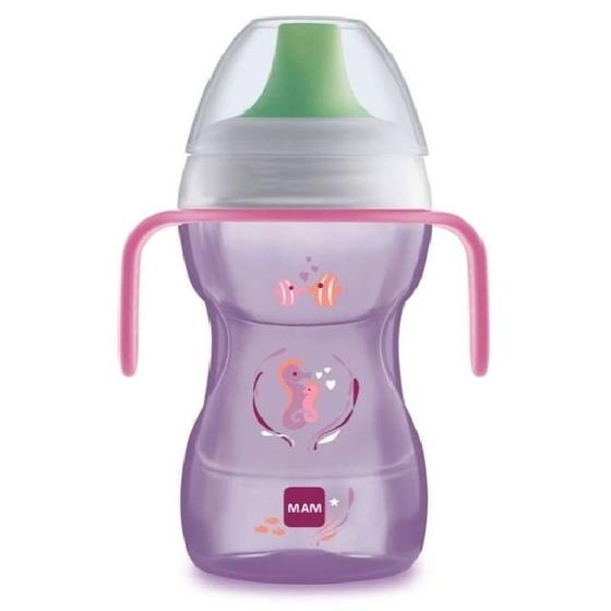 Imagem de Copo Fun To Drink Cup 8+m 270 ml Rosa Esquilo - MAM