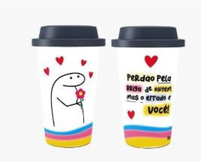 Imagem de Copo funny  flork o errado fun078