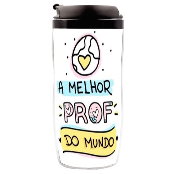 Imagem de Copo Garrafa Melhor Professor Térmico Personalizado 350 ML