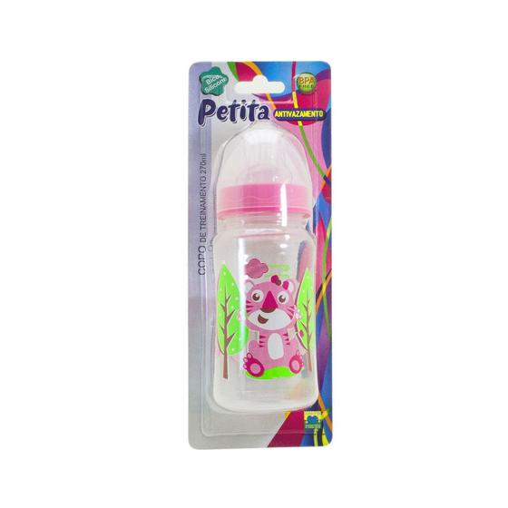 Imagem de Copo Infantil Antivazamento 270ML Petita Bichinhos