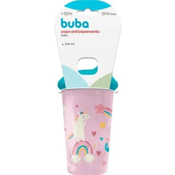 Imagem de Copo Infantil Antivazamento Baby Unicórnio 300ml Buba