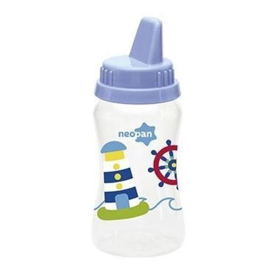 Imagem de Copo Infantil Neopan Educativo Azul 140ml