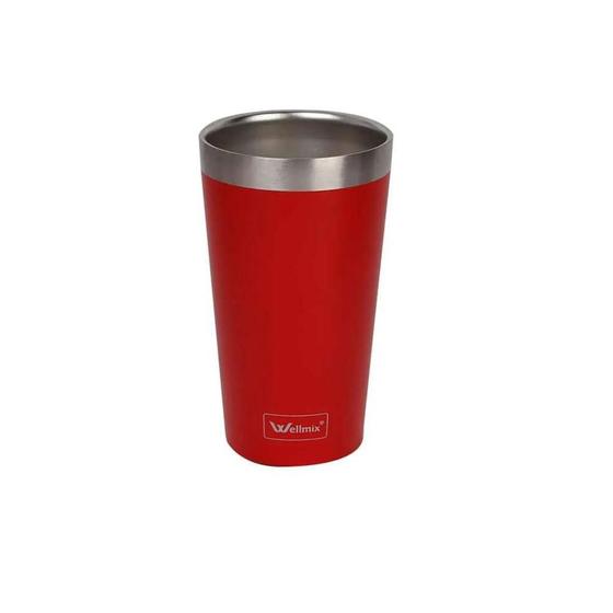 Imagem de Copo Inox 470ml WX10702 Vermelho - Wellmix