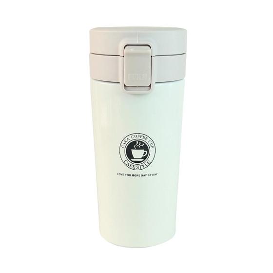 Imagem de Copo isotermico de aço inox com trava 300ml