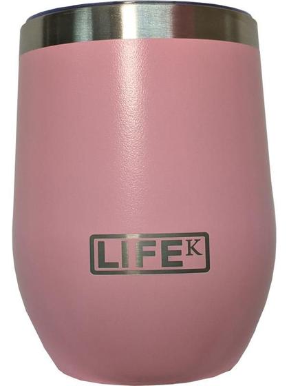 Imagem de Copo lifek termico 354ml em aco inox com tampa