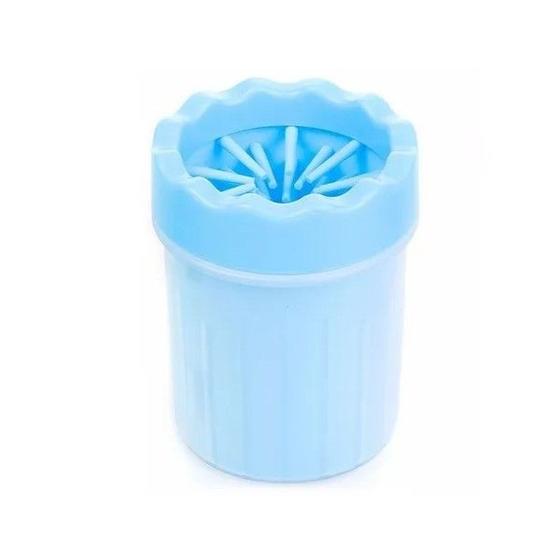 Imagem de Copo Limpa Pata Pet Animal Soft Gentle Azul