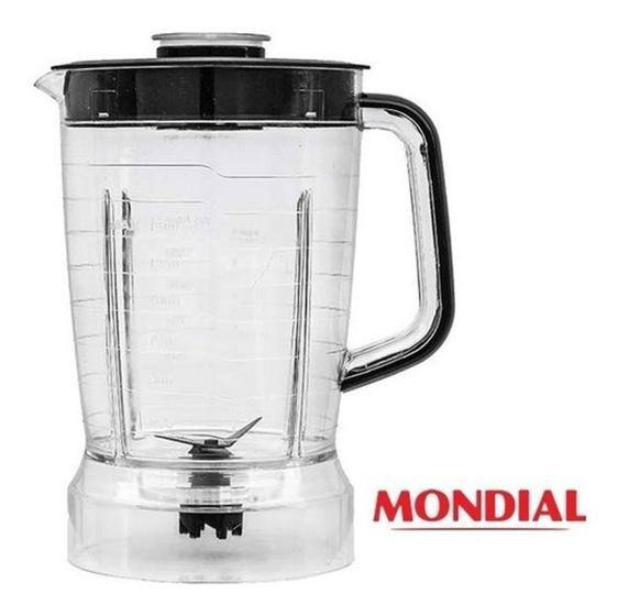 Imagem de Copo Liquidificador Mondial L1000 Tampa Preta Cristal 1000W - Micromax