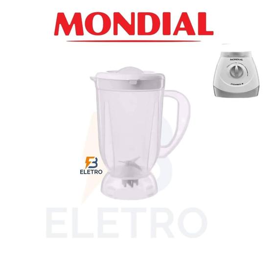 Imagem de Copo Liquidificador Mondial Power 2i NL-26 De Plástico Leitoso