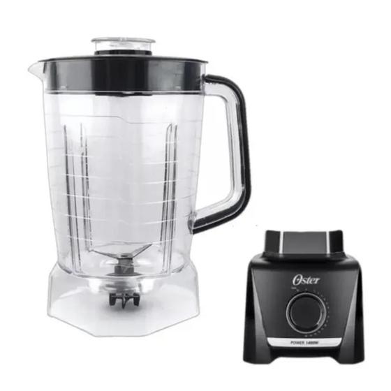 Copo Liquidificador Oster Power 1400 Full OLIQ610 Preto Menor preço em Copo Liquidificador Oster Power 1400 Full OLIQ610 Preto