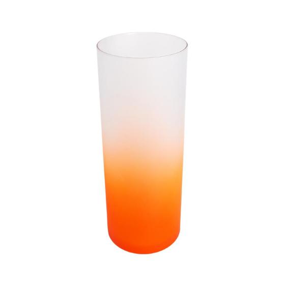 Imagem de Copo Long Drink Acrílico Degrade Colorido 330ml 5 Un.