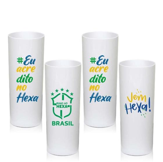 Imagem de Copo Long Drink Personalizado Copa Do Mundo