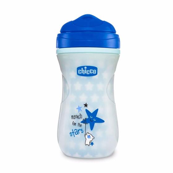 Imagem de Copo Luminoso 200ML 14M+ Chicco Azul