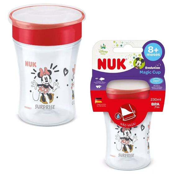 Imagem de Copo Magic Cup Evolution 230ml +8m Minnie Nuk