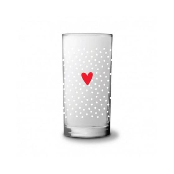 Imagem de Copo manchester love/ coração vermelho 300 ml - allmix